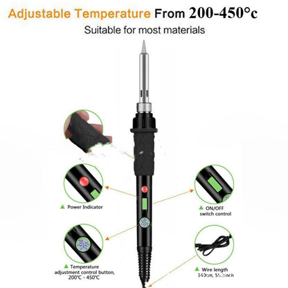 Soldering Iron Multimeter Set With S Witch