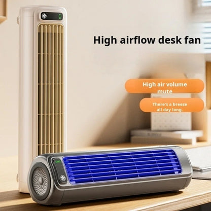 Wall-Mounted Rechargeable Kitchen Fan with Remote Control & Air Cooler