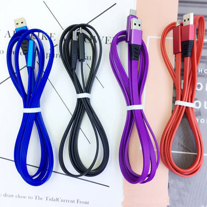 Re Connectable USB charging cable for Micro, Type-C & I Phones renewable data line