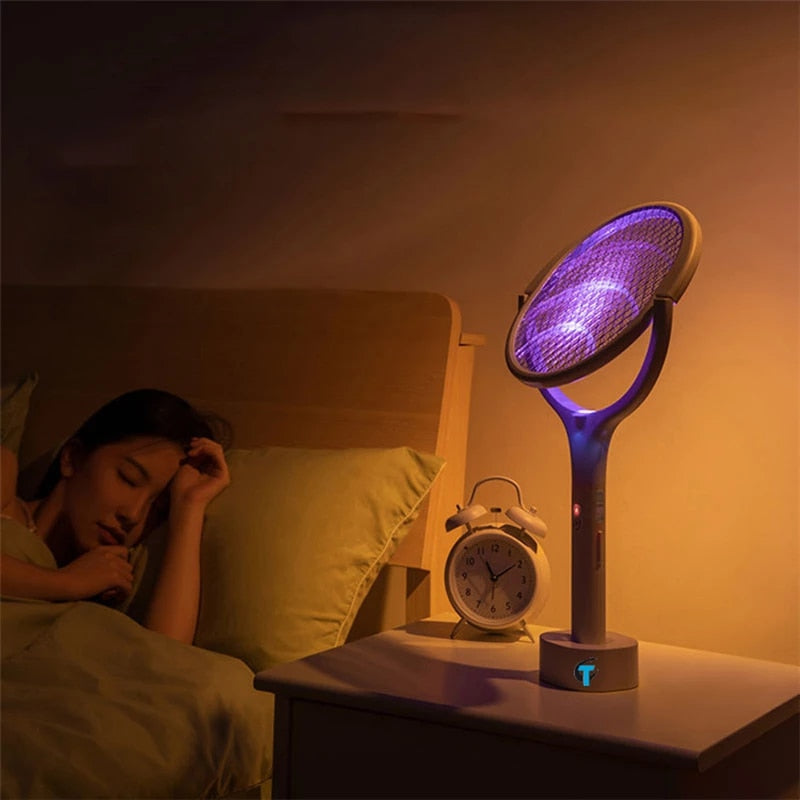 ZapRac™ - 5 in 1 Electric Mosquito Zapper/Lamp (Rechargeable)