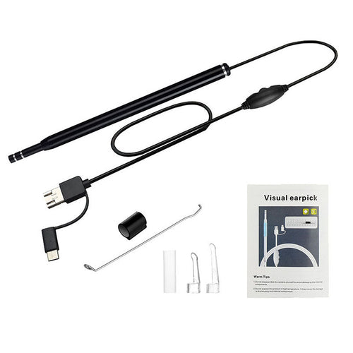 Three-in-one Ear Spoon Endoscope 1.3 Million High-definition Otoscope