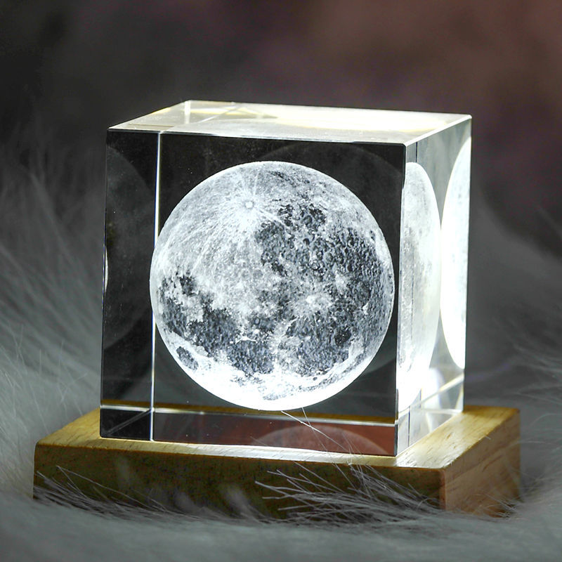 3D Moon Light - Nova Gadget Store 4x4x4cm