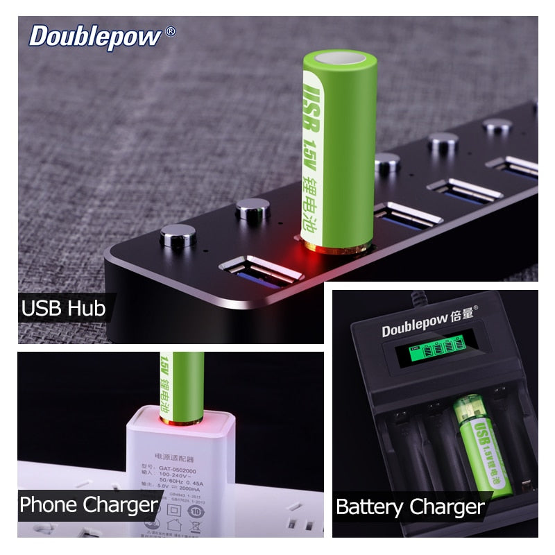 USB rechargeable battery