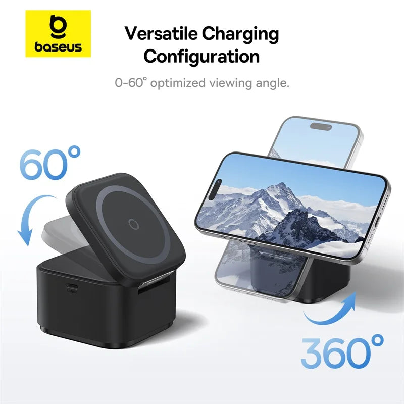 2 in 1 Magnetic Wireless Charger