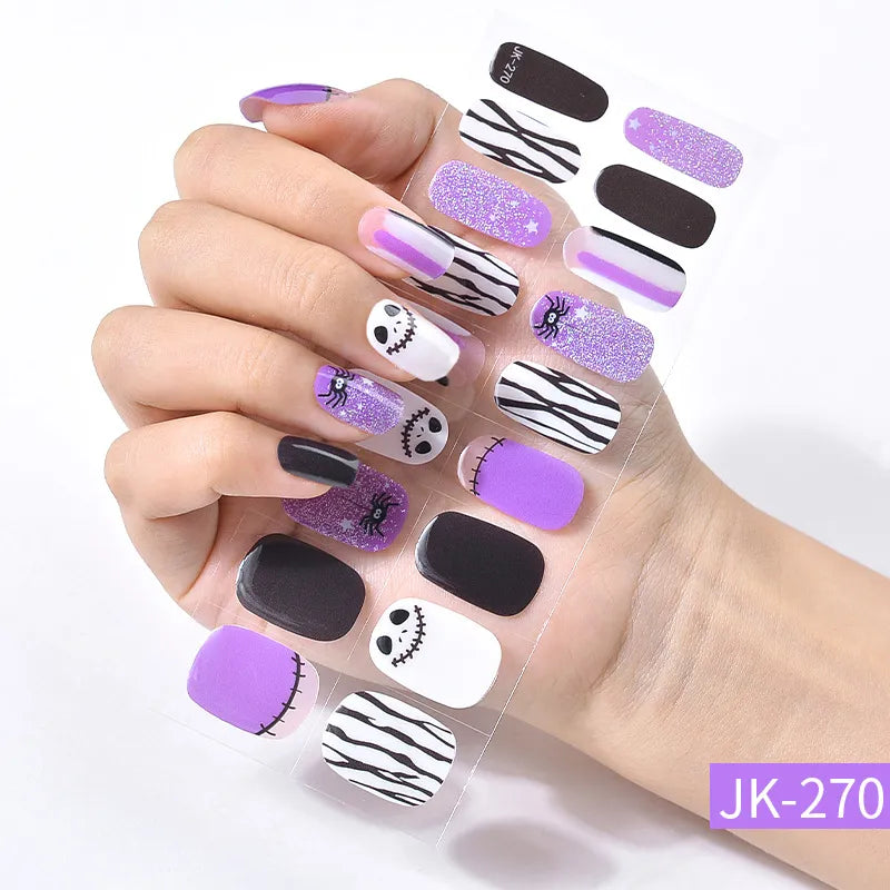 Marble Gel Nail Strips