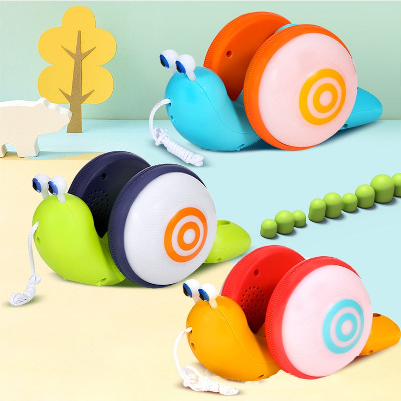 Pull-Along Snail