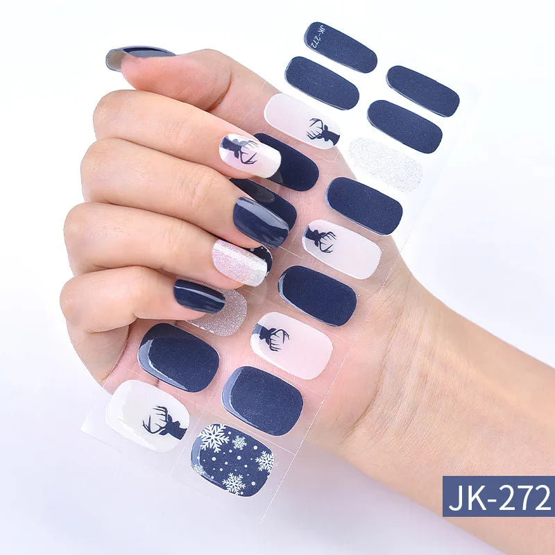 Marble Gel Nail Strips