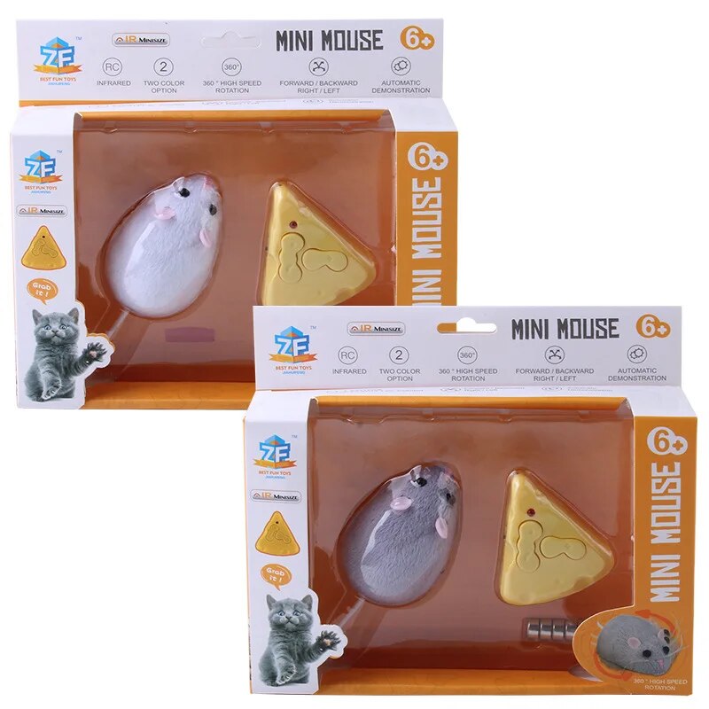 Remote Control Cat Mouse Toy