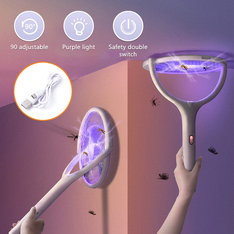 ZapRac™ - 5 in 1 Electric Mosquito Zapper/Lamp (Rechargeable)