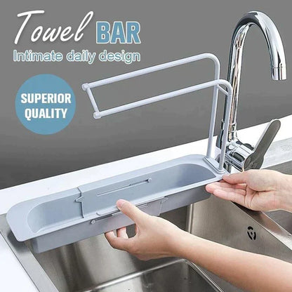 Telescopic Sink Shelf Kitchen