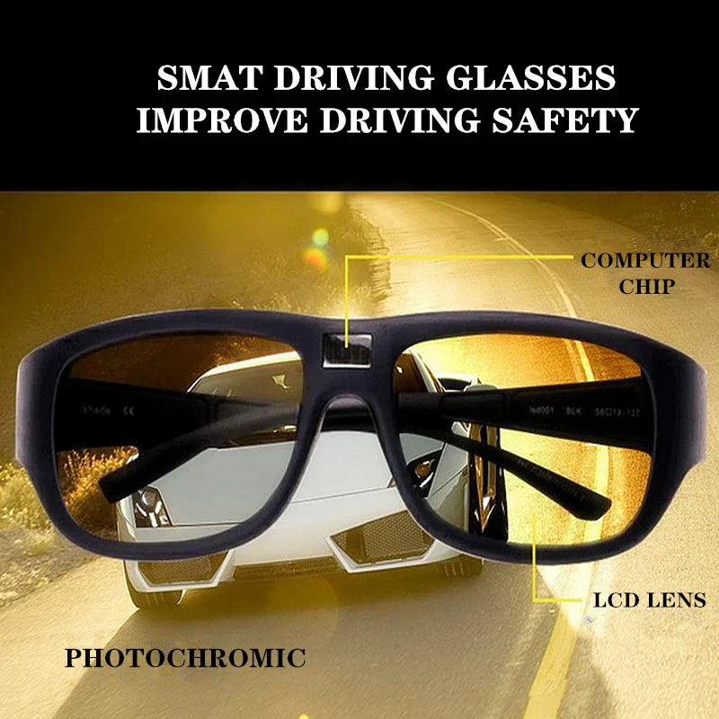 Smart Photosensitive/Photochromic Color-changing Sunglasses