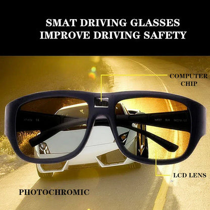 Smart Photosensitive/Photochromic Color-changing Sunglasses