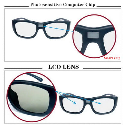 Smart Photosensitive/Photochromic Color-changing Sunglasses