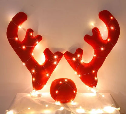 🎄2023-Christmas Hot Sale🎁Premium Reindeer Car Kit Antlers