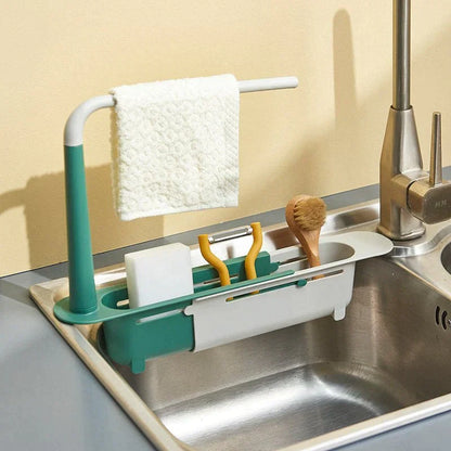 Telescopic Sink Shelf Kitchen