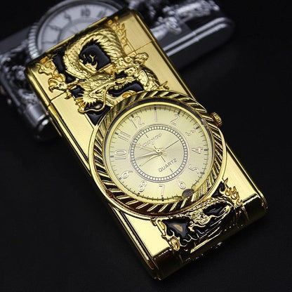 Luxurious Lighter Watch - Nova Gadget Store Silver Gecko