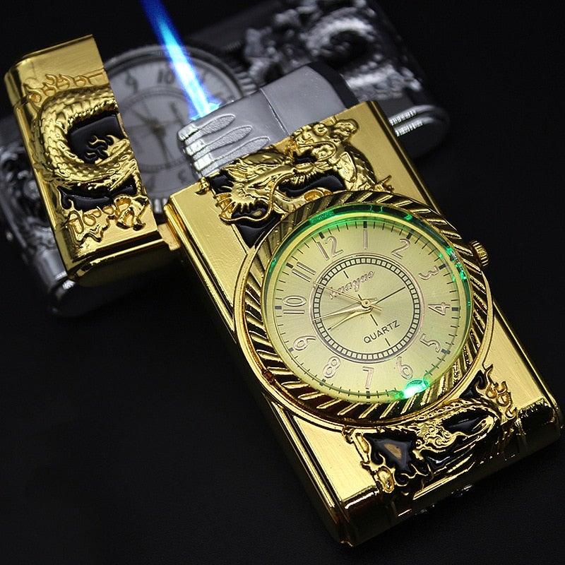 Luxurious Lighter Watch - Nova Gadget Store Golden Gecko