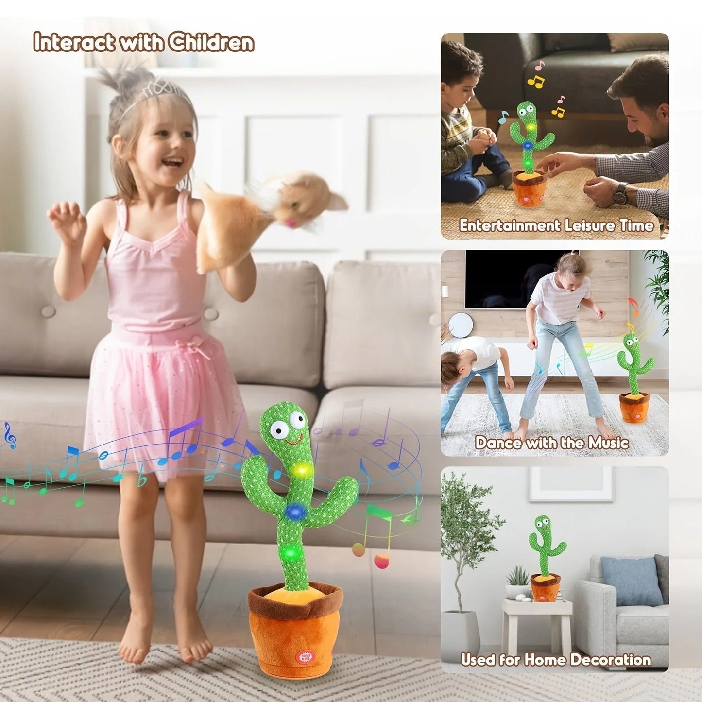 Smart Cactus Toy