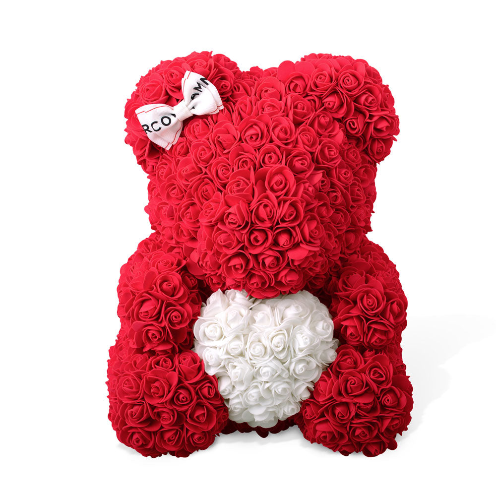 Rose Bear with Heart