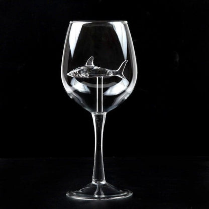 Shark Wine Glass