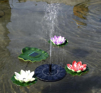 Solar Powered Fountain