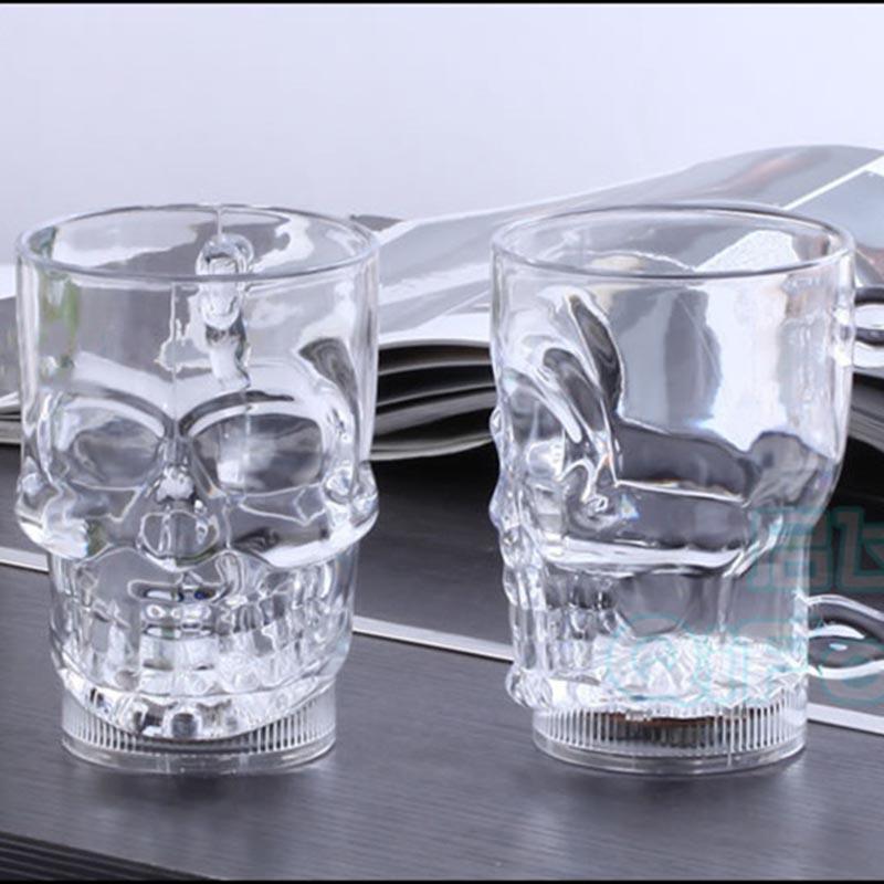 Vivid Skull Glass